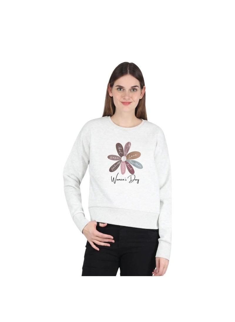 International Women’s Day Sweatshirt–Full Sleeve,100% Cotton|Soft,Warm&Comfortable|Ideal For Events,Casual Wear&Daily Outfits