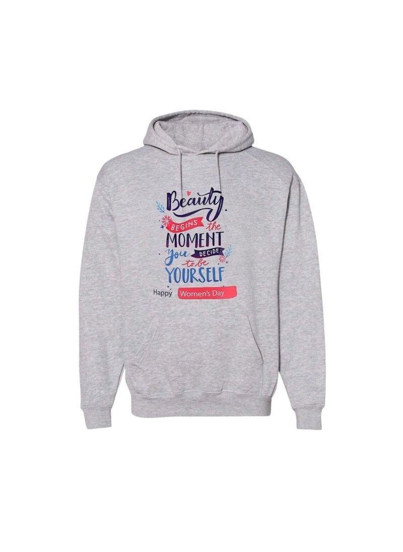 International Women’s Day Hoodie–Full Sleeve,100% Cotton|Soft,Warm&Comfortable|Ideal For Events,Casual Wear&Daily Outfits