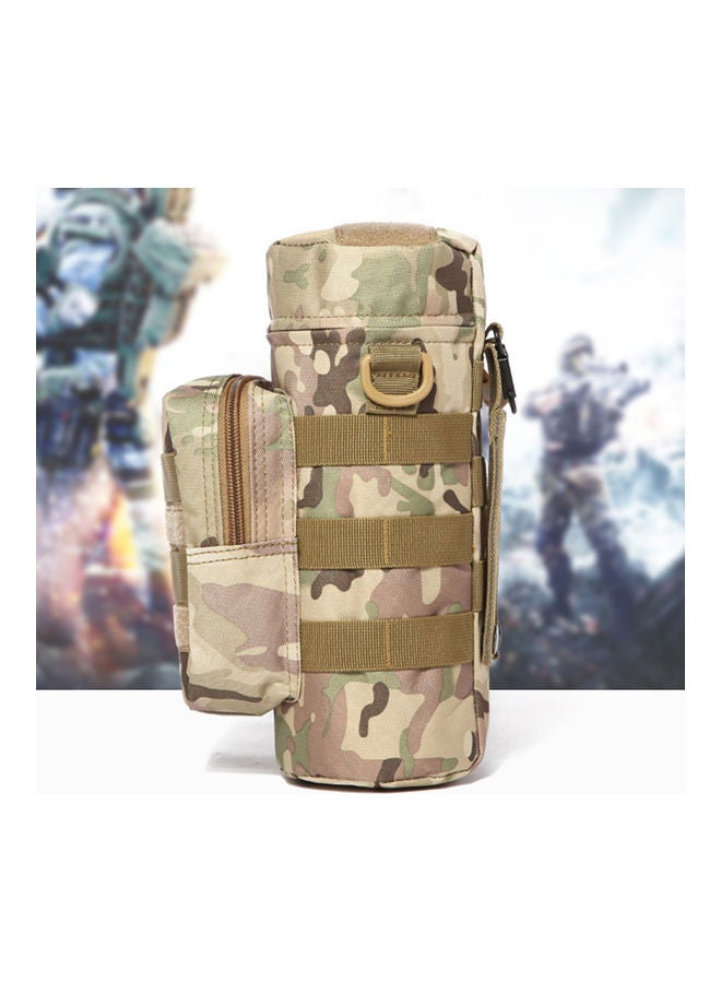 Molle Outdoors Tactical Shoulder Bag Water Bottle Pouch Kettle Waist Back Pack 20 x 10 x 20cm