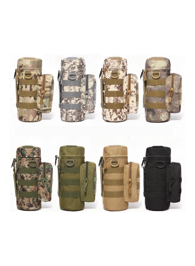 Molle Outdoors Tactical Shoulder Bag Water Bottle Pouch Kettle Waist Back Pack 20 x 10 x 20cm