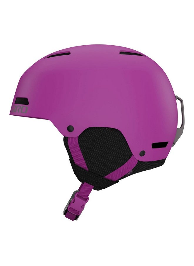 Crue Youth Snow Helmet Matte Berry M (55.559Cm)