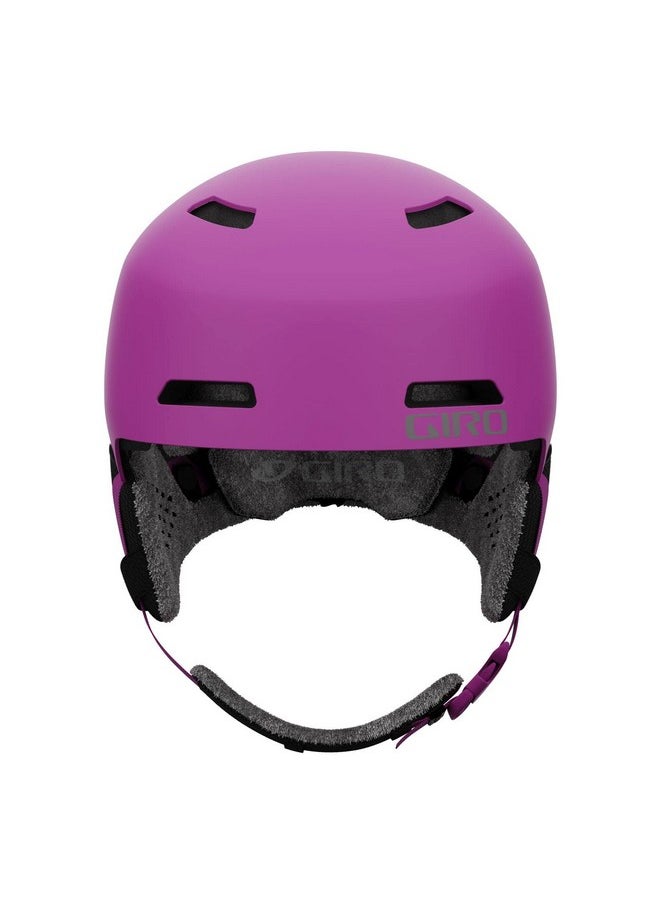 Crue Youth Snow Helmet Matte Berry M (55.559Cm)