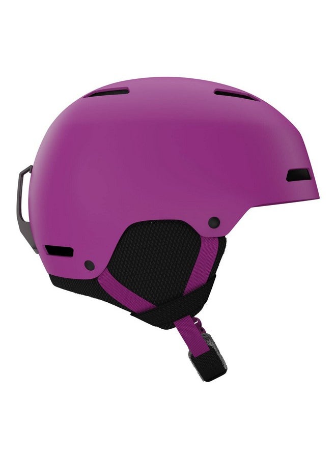 Crue Youth Snow Helmet Matte Berry M (55.559Cm)