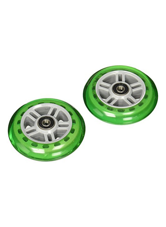 Scooter Replacement Wheels Set with Bearings 2.54x12.07inch