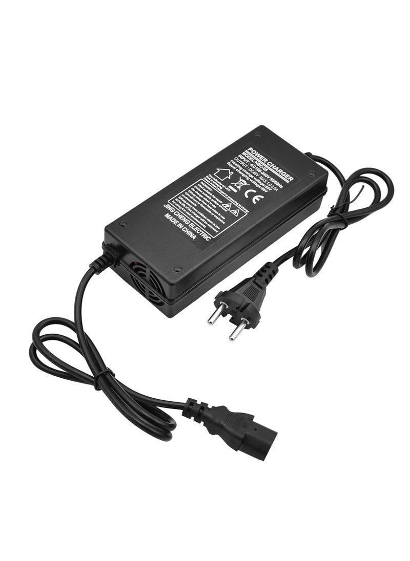 New Upgrade 36W Electric Scooter Battery Charger for Razor E100 E200 E300 E125 E150 E175 E500 PR200 E225 E325 MX350 MX400 ZR350 Pocket Mod Sports and Dirt Quad 3-Prong Inline(BLACK)