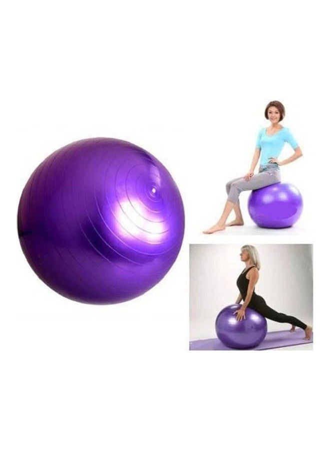 Balance Stability Pilates Ball For Yoga Fitness Exercise With Air Pump 65cm