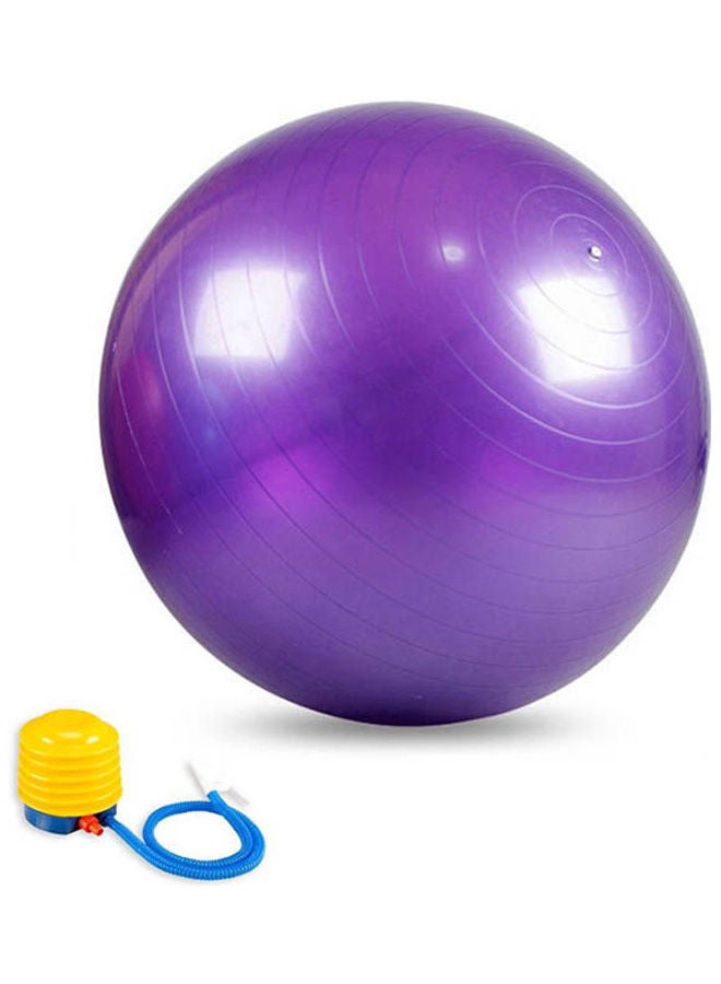 Balance Stability Pilates Ball For Yoga Fitness Exercise With Air Pump