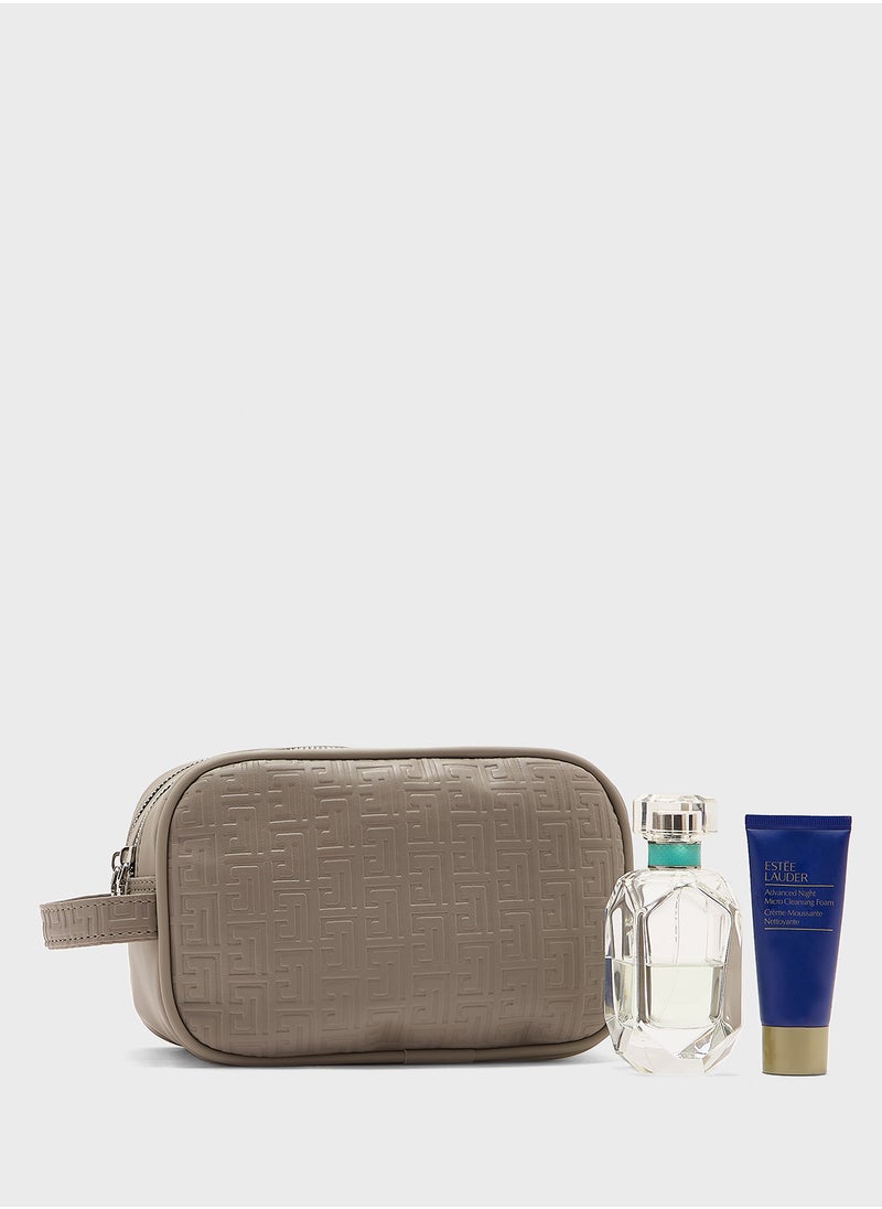 Dual Compartment Travel Kit Wash Bag