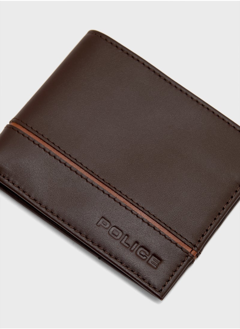 POLICE WALLET SORIA BRN