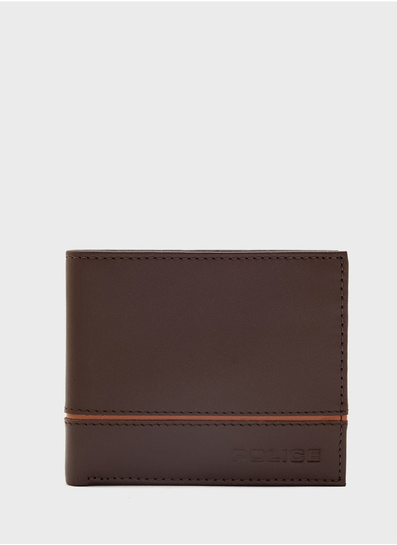 POLICE WALLET SORIA BRN