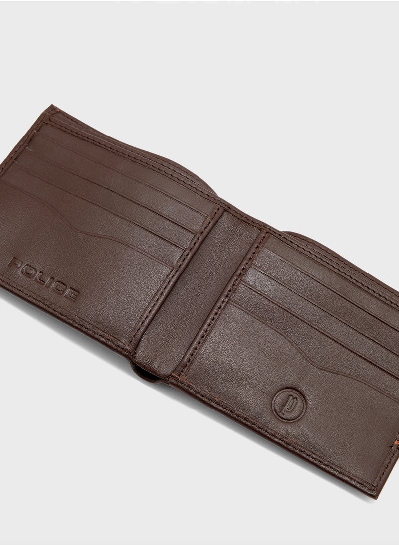 POLICE WALLET SORIA BRN