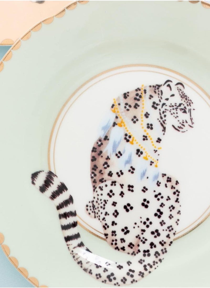 Set of 4 Animal Tea Plates 16cm