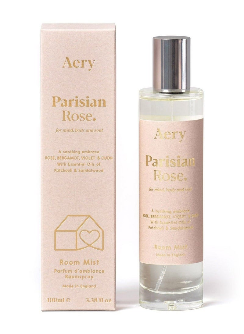 Aery Living Parisian Rose Room Mist - Rose Bergamot And Viole