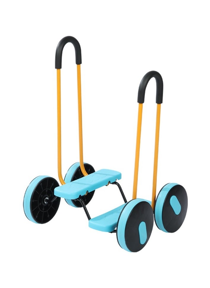 Children's Pedal Bike Kindergarten Sensory Integration Training Equipment Balance Bike Baby Outdoor Pedal Bike Early Education Toy Blue