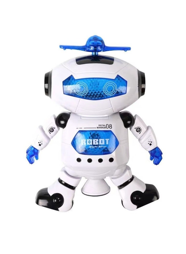 Electronic pet robot dog toy, an electric intelligent robot that can sing, dance, and rotate 360 degrees