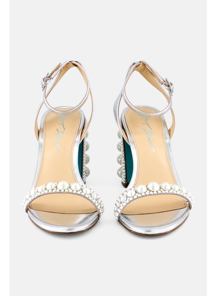 Women Sb Lexi Adjustable Sandals, Silver