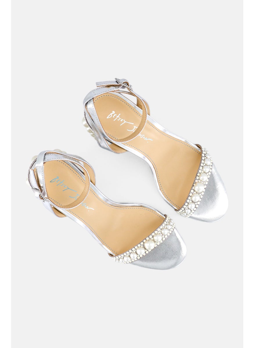 Women Sb Lexi Adjustable Sandals, Silver