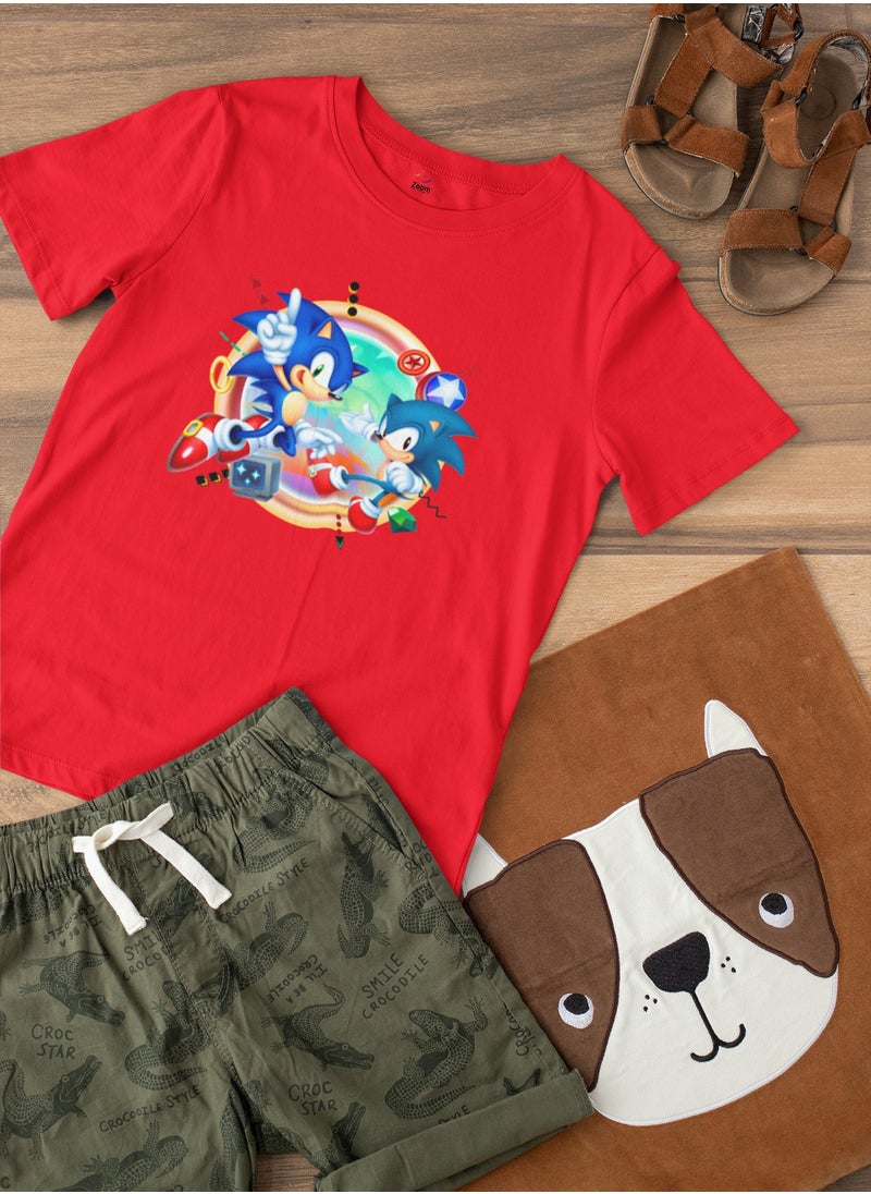 Super Sonic T-shirt Trendy For Kids