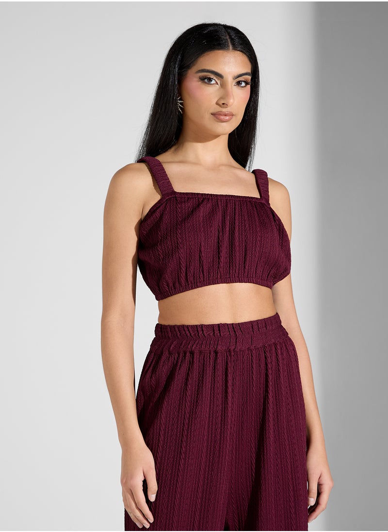 COLLARED NECK 3PCS SET