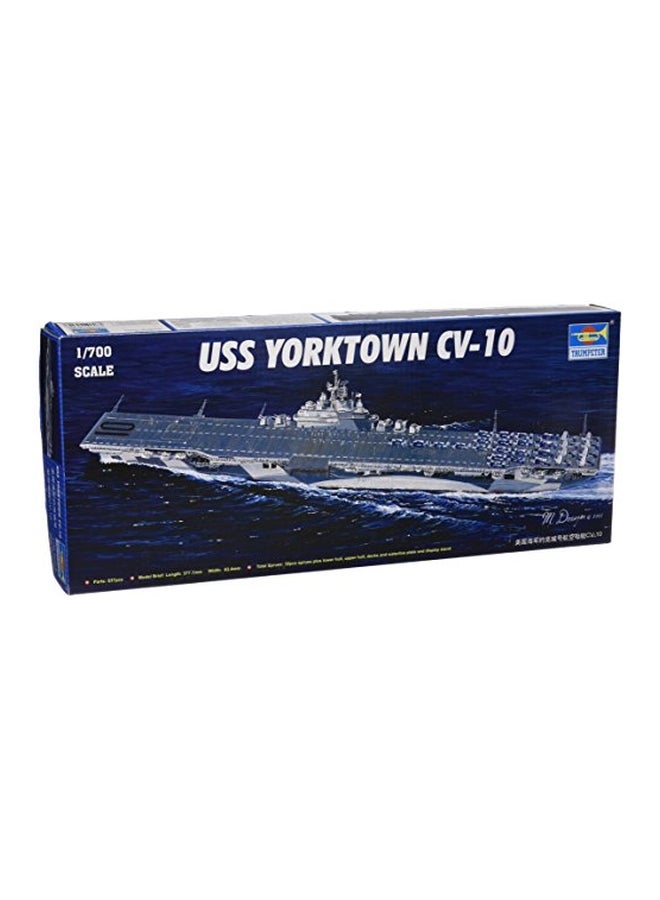 USS Yorktown CV-10 Aircraft Carrier Model Kit