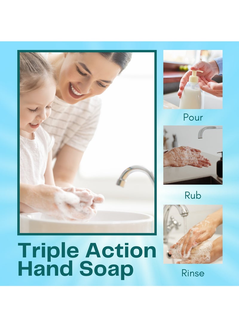 Bliss of Earth Antibacterial Hand Wash Refill Refreshing Ocean Splash Hand Soap 5 Liter Non Drying Moisturizing Formula Aromatic Fragrance Perfect Hand Soap For Hotel Office Home and Public Spaces