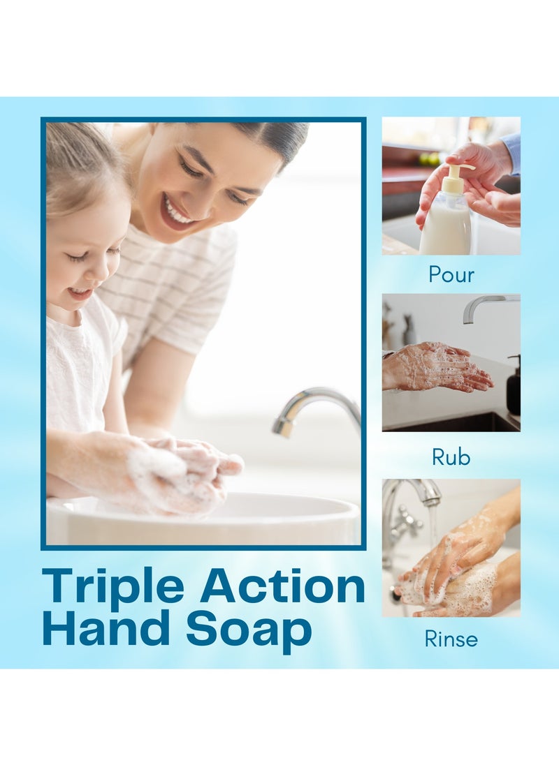 Bliss of Earth Antibacterial Hand Wash Refill Refreshing Mystic Mist Hand Soap 5 Liter Non Drying Moisturizing Formula Aromatic Fragrance Perfect Hand Soap For Hotel Office Home and Public Spaces
