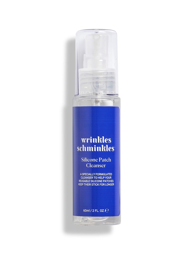 Wrinkles Schminkles Patch Cleanser - for Adhesive Preservation While Gently Cleaning Silicone Wrinkle Patches -Ultimate Face Rejuvenation Kit - (2 Fl Oz)