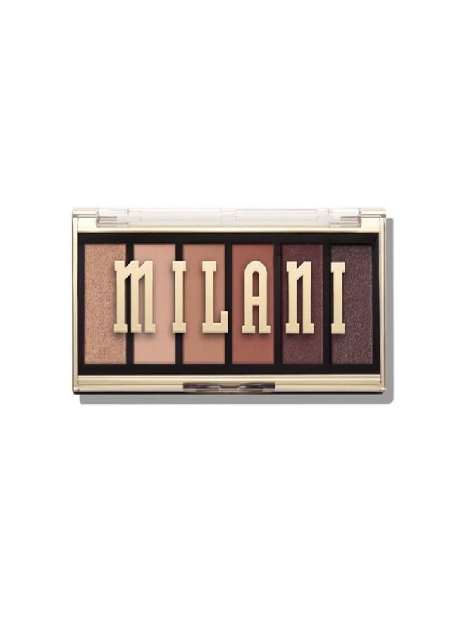 Milani Most Wanted Eyeshadow Palette – 140 Rosy Revenge | 6 Highly Pigmented Shades, Blendable Matte and Shimmer Finishes, Long-Lasting, Travel-Friendly, Vegan & Cruelty-Free