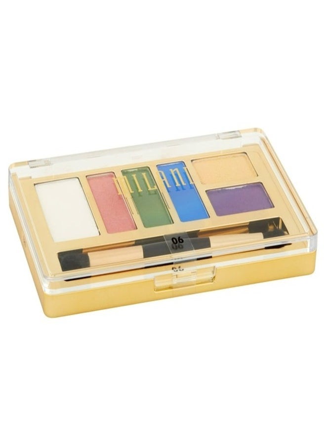 Milani Everyday Eyes Eyeshadow Palette – 06 Vital Brights (Limited Edition) | 6 Ultra-Pigmented Shades, Blendable & Long-Lasting