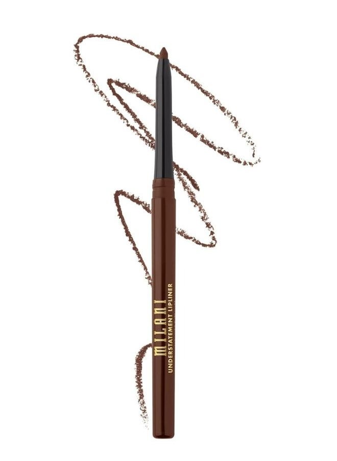 Milani Understatement Lipliner - 180 Rich Coca – Long-Lasting, Creamy & Smudge-Proof Lip Pencil for Precise Definition