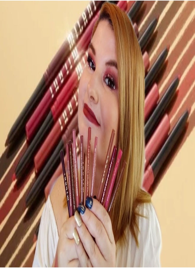 Milani Understatement Lipliner - 190 Sienna Style  – Long-Lasting, Creamy & Smudge-Proof Lip Pencil for Precise Definition