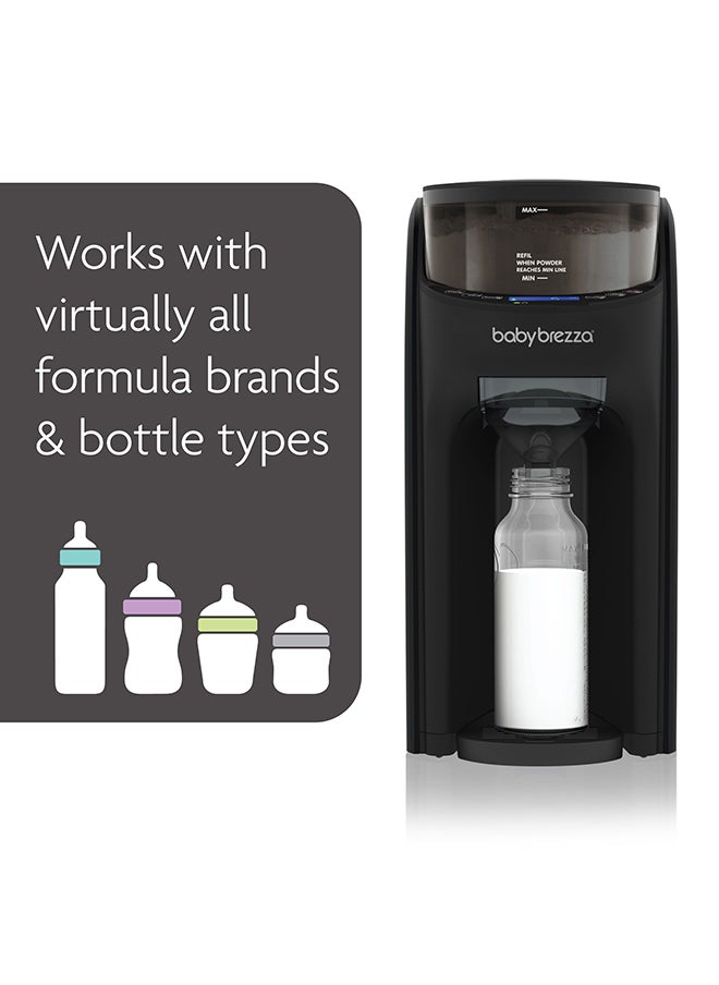 Premium New And Improved Formula Pro Advanced Formula Dispenser Machine - Automatically Mix A Warm Formula Bottle Instantly - Easily Make Bottle With Automatic Powder Blending, Black