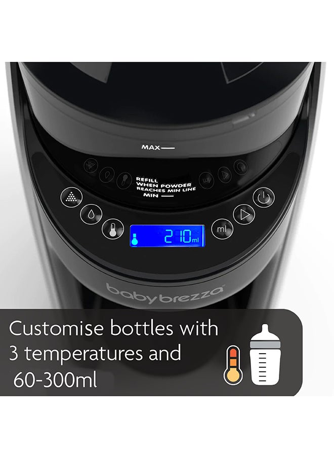 Premium New And Improved Formula Pro Advanced Formula Dispenser Machine - Automatically Mix A Warm Formula Bottle Instantly - Easily Make Bottle With Automatic Powder Blending, Black