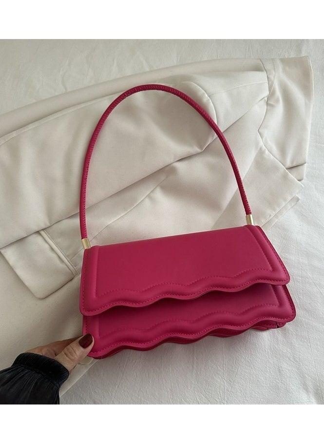 New Pleated Cake Skirt Underarm Shoulder Bag