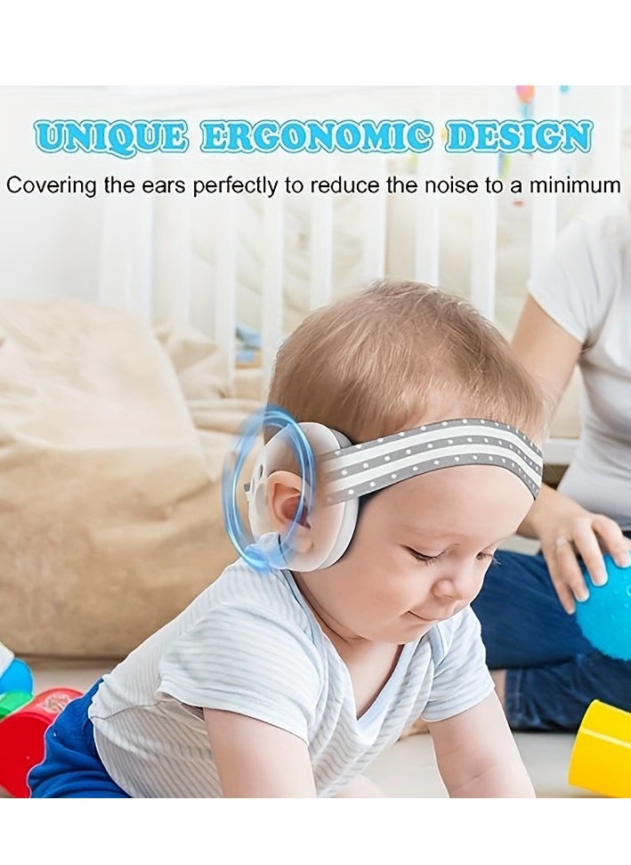 Adjustable Cat Paw Earmuffs for Kids and Teens - Lead-Free, Safe Hearing Protection