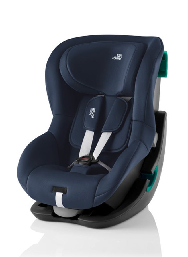 King Pro 15 Months To 4 Years Forward Facing - Quick And Easy Installation - 5-Point Harness Multi-Recline Position - Night Blue