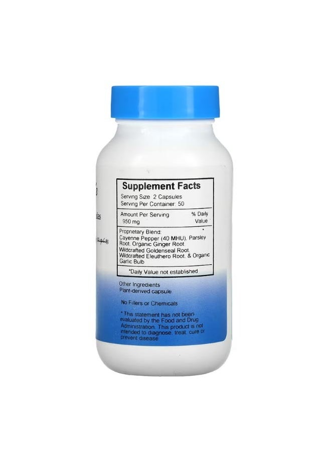 Blood Circulation Formula  475 mg 100 Vegetarian Caps