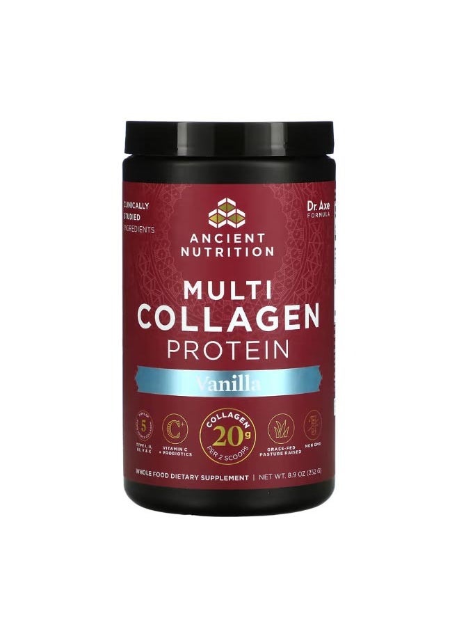 Multi Collagen Protein Vanilla 8.9 oz 252 g