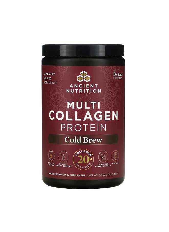 Multi Collagen Protein Cold Brew 1.09 lb 496 g