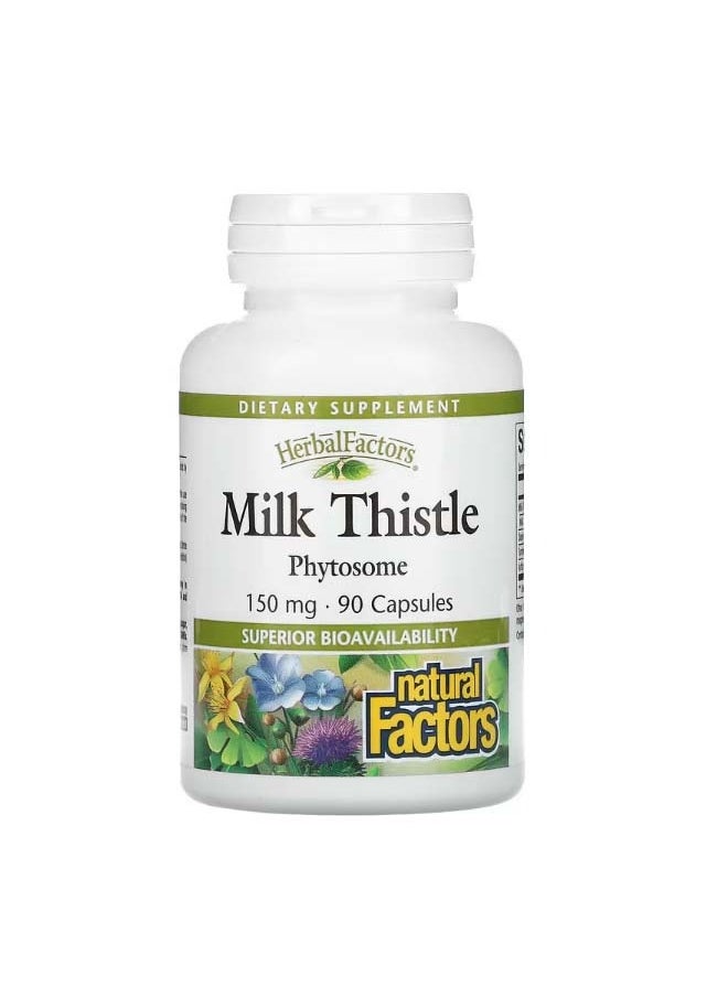 Milk Thistle 150 mg 90 Capsules