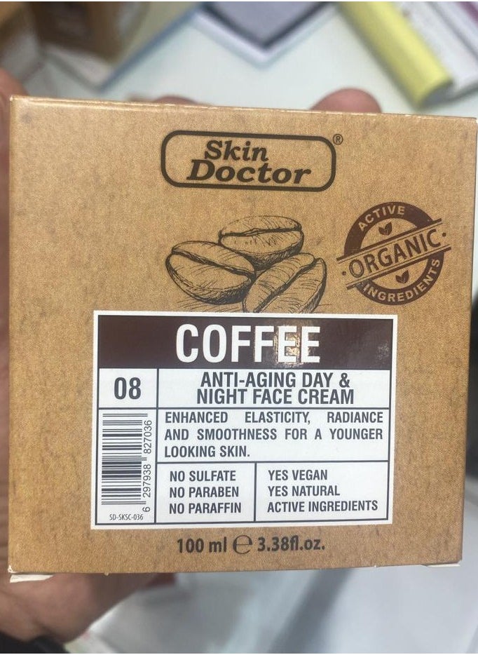 Coffee Anti Aging  Day & Night Face Cream 100ml