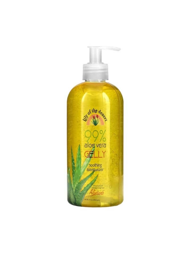 99 Aloe Vera Gelly Soothing Moisturizer 16 oz 454 g