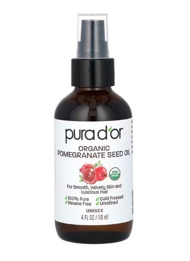 Organic Pomegranate Seed Oil 4 fl oz 118 ml