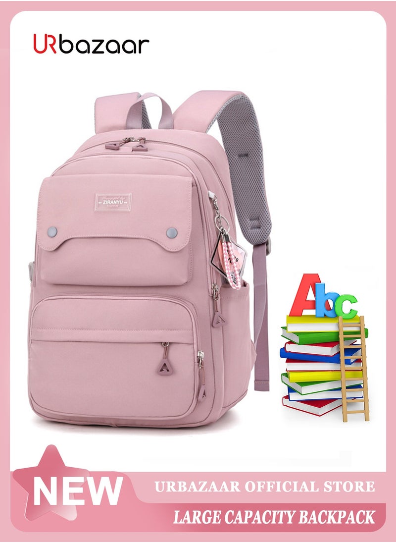 Lightweight Basic Backpack For High School,College Bookbag For Womens and Men,Travel Laptop Backpacks For Teen ,School Bag Casual