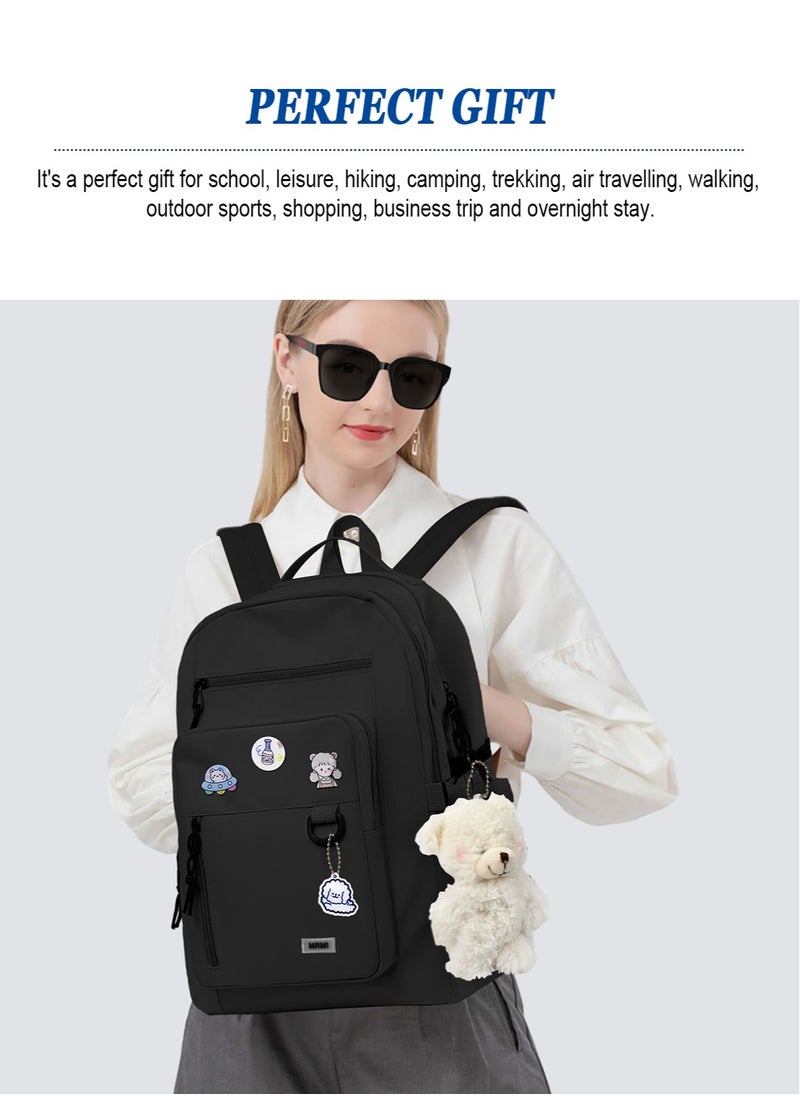 Lightweight Basic Backpack For High School,College Bookbag For Womens and Men,Travel Laptop Backpacks For Teen Girls,School Bag Casual