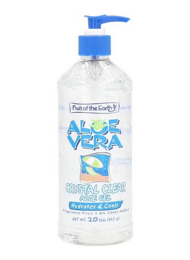 Aloe Vera Crystal Clear Aloe Gel Fragrance Free 20 oz 567 g