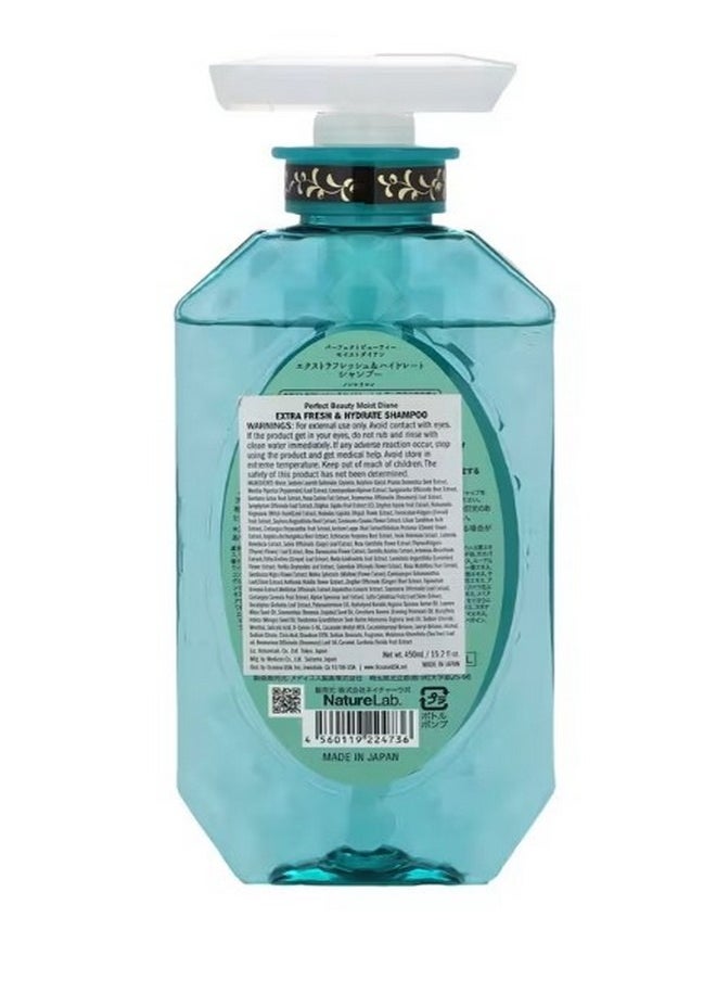 Extra Fresh and Hydrate Shampoo 15.2 fl oz 450 ml