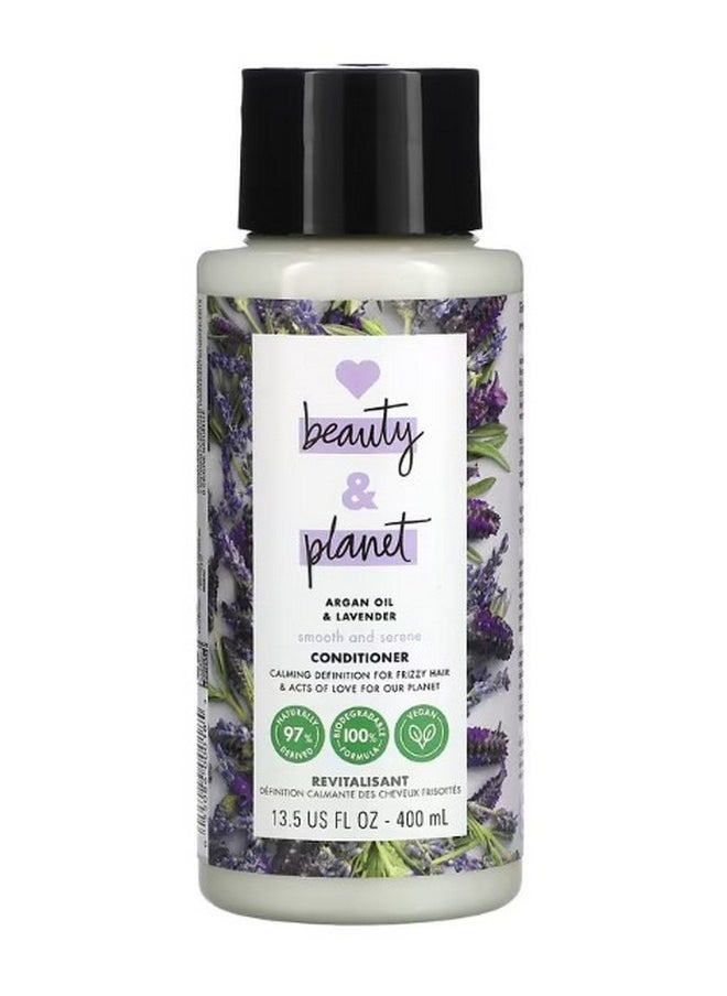 Smooth and Serene Conditioner Argan Oil and Lavender 13.5 fl oz 400 ml