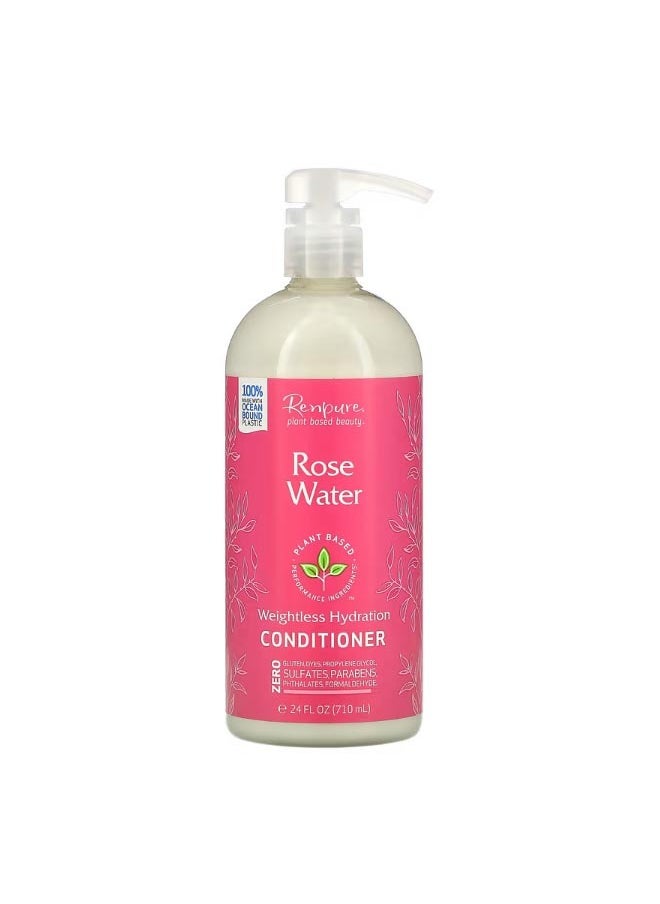 Rose Water Conditioner 24 fl oz 710 ml