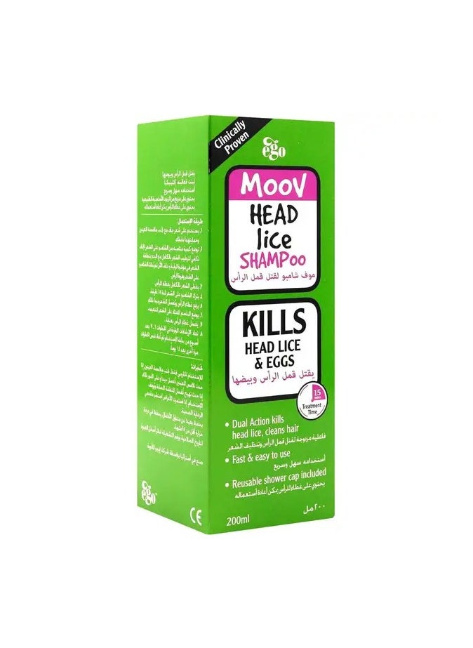 MOOV HEAD LICE SHAMPOO 200ML